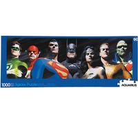 Aquarius Jigsaw Puzzle DC Comics Justice League 1000 Pieces Slim Glare-Free Precision-Fit 12x36 in