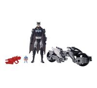 DC Comics Justice League Action 12" Batman and Batcycle