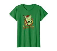 DC Comics Justice League Bombshell Poison Ivy Badge T-Shirt, Women, Kelly Green, Small