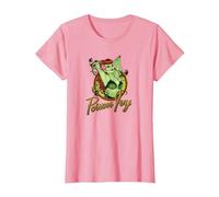 DC Comics Justice League Bombshell Poison Ivy Badge T-Shirt, Women, Pink, Small
