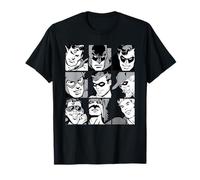 DC Comics Justice League Faces Boxes T-Shirt