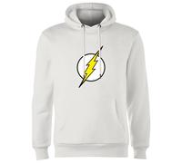 Dc Comics Justice League Flash Logo Hoodie - White White M