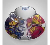 DC Comics Justice League Collectors Plate & Mirror Mug Set