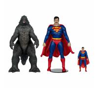 McFarlane Toys Figures DC Multiverse Superman vs. Godzilla 2-Pack
