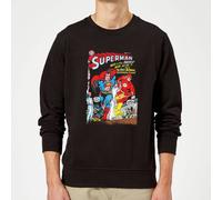 DC Comics Justice League Who Is The Fastest Man Alive Cover Sweatshirt - Black | Size: XL DC Comics Black XL