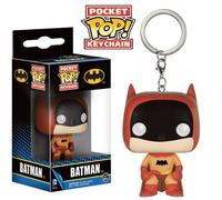 Dc Comics Keychain Pocket Pop Vinyl 75th Anniversary Batman Orange 4 cm 64327