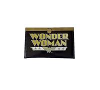 DC Comics Ladies Wonder Woman Black Pocket Purse Gold