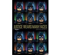 DC Comics LEGO Batman Justice Wears Many Faces Maxi Posters, Multicolour