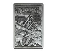 Dc Comics Limited Edition Aquaman Ingot In Metallic Silver Metallic Silver