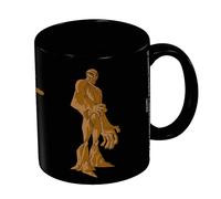 Dc Comics Logo Clayface Mug In Black Black One Size
