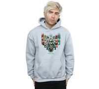 DC Comics Men's Aquaman Unite The Kingdoms Hoodie in Grey | Size: Small DC Comics Grey S