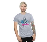 DC Comics Men's Batgirl Pose T-Shirt in Grey | Size: Small DC Comics Grey S
