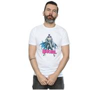DC Comics Men's Batgirl Pose T-Shirt in White | Size: Large DC Comics White L