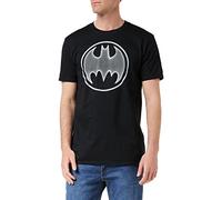 DC Comics Men's Batman 3D T-Shirt, Black (Black Blk), XX (Size:XX-Large)