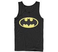 DC Comics Men's Batman Basic Logo Tank Top, Black, XL