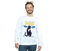DC Comics Men's Batman Catwoman When In Rome Sweatshirt in White | Size: 5XL DC Comics White 5XL