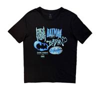 DC Comics Men's Batman Face Your Fear T-Shirt in Black | Size: Large DC Comics Black L