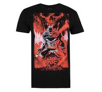 DC Comics Men's Batman Grave T-Shirt, Black, XX-Large