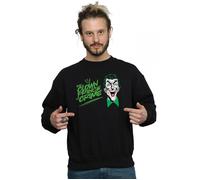 DC Comics Men's Batman Joker The Clown Prince Of Crime Sweatshirt in Black | Size: 3XL DC Comics Black 3XL