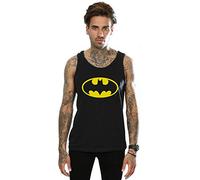 DC Comics Men's Batman Logo Vest Black XX-Large