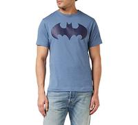 Mono Batman Cotton Mens T-Shirt Indigo Batman Indigo XXL