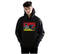 DC Comics Men's Batman Robin Slap Hoodie in Black | Size: Large DC Comics Black L