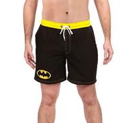 DC Comics Mens Batman Swim Shorts Black Size X-Large