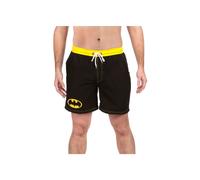 DC Comics Men's Batman Swim Shorts With Pockets in Black | Size: 2XL DC Comics Black 2XL