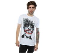 DC Comics Men's Batman The Joker Bats T-Shirt in White | Size: Small DC Comics White S