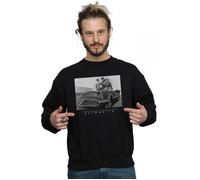 DC Comics Men's Batman TV Series Batmobile Sweatshirt in Black | Size: 5XL DC Comics Black 5XL