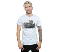 DC Comics Men's Batman TV Series Batmobile T-Shirt in Grey | Size: 5XL DC Comics Grey 5XL