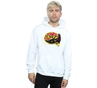 DC Comics Men's Batman TV Series Catwoman Scratch Hoodie in White | Size: 3XL DC Comics White 3XL
