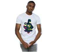 DC Comics Men's Batman TV Series Character Pop Art T-Shirt in White | Size: Small DC Comics White S