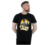 DC Comics Men's Batman TV Series Robin Holy Smokes T-Shirt in Black | Size: 3XL DC Comics Black 3XL