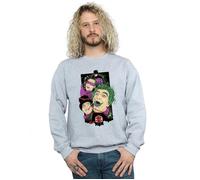 DC Comics Men's Batman TV Series Rogues Gallery Sweatshirt in Grey | Size: 3XL DC Comics Grey 3XL