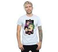 DC Comics Men's Batman TV Series Rogues Gallery T-Shirt in Grey | Size: Large DC Comics Grey L
