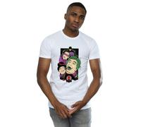 DC Comics Men's Batman TV Series Rogues Gallery T-Shirt in White | Size: Small DC Comics White S