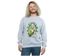 DC Comics Men's Batman TV Series The Riddler Time for a Riddle Sweatshirt in Grey | Size: Medium DC Comics Grey M