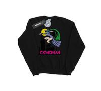 DC Comics Mens Catwoman Text Logo Sweatshirt BI19576