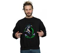 DC Comics Men's Catwoman Whip Sweatshirt in Black | Size: Large DC Comics Black L