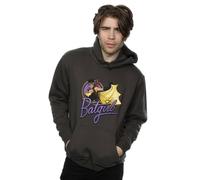 DC Comics Men's DC Bombshells Batgirl Badge Hoodie in Charcoal | Size: XL DC Comics Charcoal XL