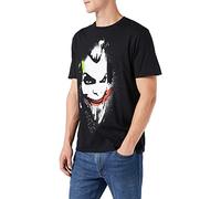 DC Comics Men's Dc Comics - Joker Big Face T Shirt, Black, XL UK