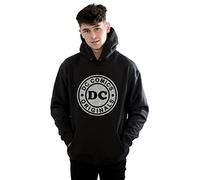 DC Comics Men's DC Originals Crackle Logo Hoodie XXX-Large Black