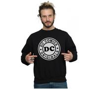 DC Comics Men's DC Originals Logo Sweatshirt in Black | Size: Medium DC Comics Black M