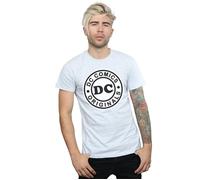 DC Comics Men's DC Originals Logo T-Shirt in Grey | Size: Medium DC Comics Grey M