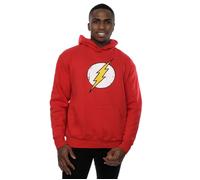 DC Comics Men's Flash Distressed Logo Hoodie in Red | Size: Medium DC Comics Red M