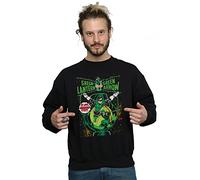 DC Comics Men's Green Lantern Arrow Cover Sweatshirt XXX-Large Black