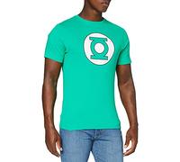 DC Comics Men's Green Lantern Circle Logo T-Shirt,