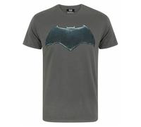 DC Comics Short Sleeved T-Shirt (Mens Grey)