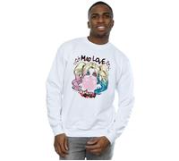 DC Comics Men's Harley Quinn Mad Love Sweatshirt in White | Size: 4XL DC Comics White 4XL